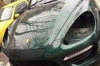 Porsche Cayenne оставили без фар - случаи воровства учащаются