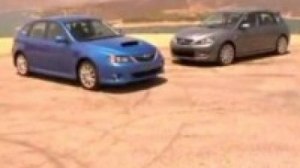 Видео Видео тест Subaru Impreza 2008 vs Mazda3 MPS