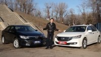 Відео Тест-сравнение Honda Accord и Toyota Camry