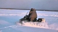 Відео Русская механика Тайга Варяг 500 на замерзшем озере