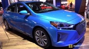 Hyundai Ioniq Hybrid на выставке