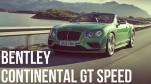   Bentley Continental GT Speed Convertible