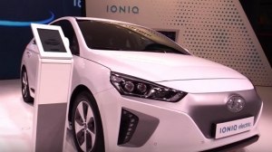 Hyundai IONIQ electric на выставке