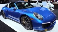 Відео Porsche 911 Targa на выставке