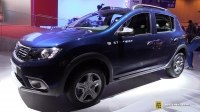 Видео Dacia Sandero Stepway на выставке
