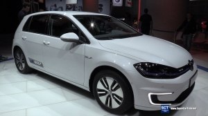 Volkswagen e-Golf на выставке