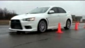 Видео Видео тест Mitsubishi Lancer Evolution Х