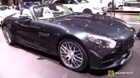 Видео Mercedes-AMG GT C Roadster на выставке