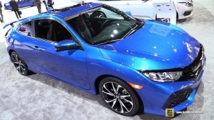 Видео Honda Civic Si Coupe на выставке в Нью Йорке