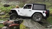 Відео Jeep Wrangler - пониженная передача на бездорожье