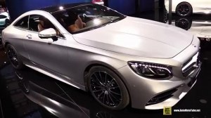 Видео Mercedes S-Class Coupe - экстерьер и интерьер