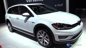 Volkswagen Golf Alltrack - экстерьер и интерьер