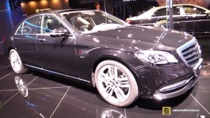 Видео Mercedes S-Class Hybrid- экстерьер и интерьер