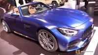 Видео Mercedes-AMG GT Roadster - экстерьер и интерьер