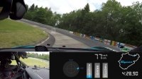 Відео Porsche Taycan на Nurburgring