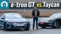 Видео Тест-драйв Audi e-tron GT 2021