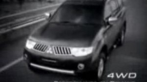 Реклама Mitsubishi Pajero Sport.