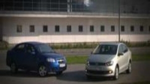 Тест-драйв VW Polo и Chevrolet Aveo от zr.ru