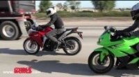 Відео Американский тест Kawasaki Ninja 250R