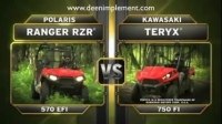 ³  Polaris RZR 570  Kawasaki Teryx 750