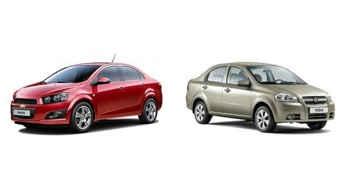 Chevrolet Aveo 2011 и ЗАЗ Vida 2012