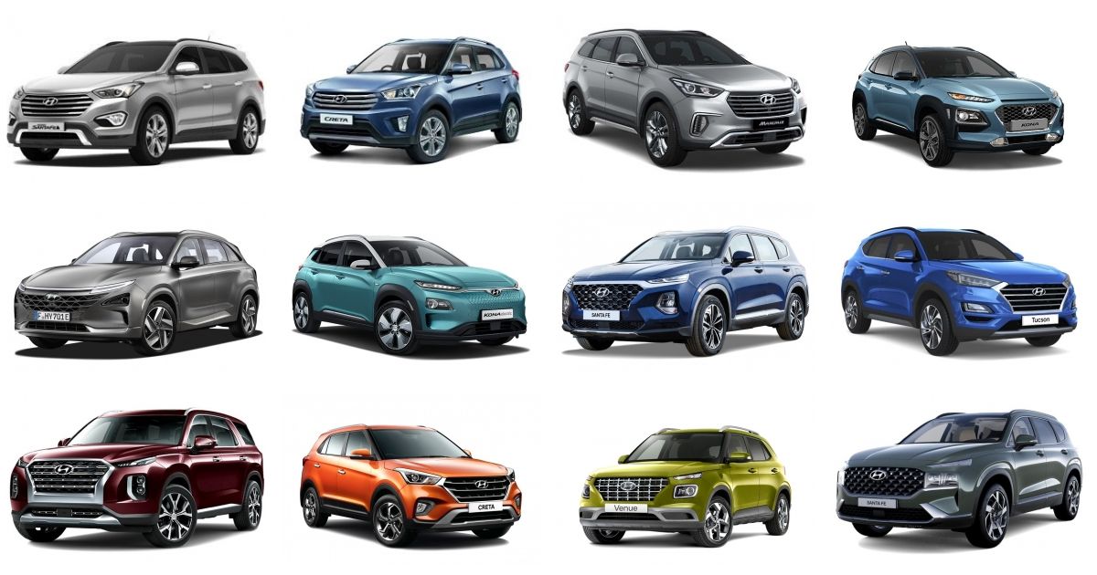 Внедорожники Hyundai (Хундай)