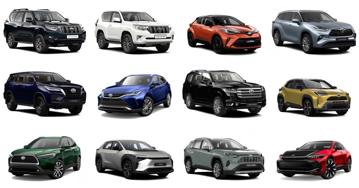 Модели Toyota / Тойота