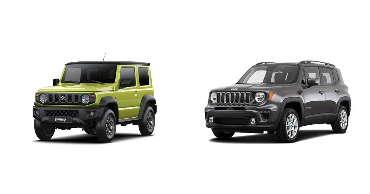 Сравниваем Jeep Renegade 2018 и Suzuki Jimny 2018