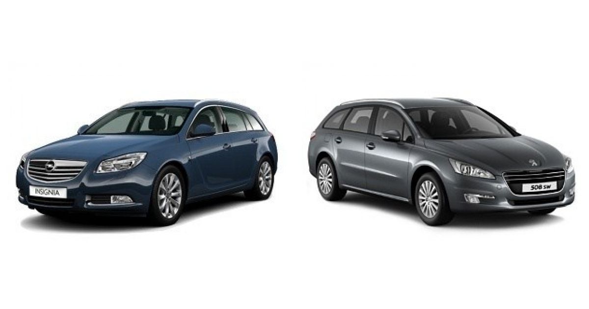 Peugeot 508 vs insignia