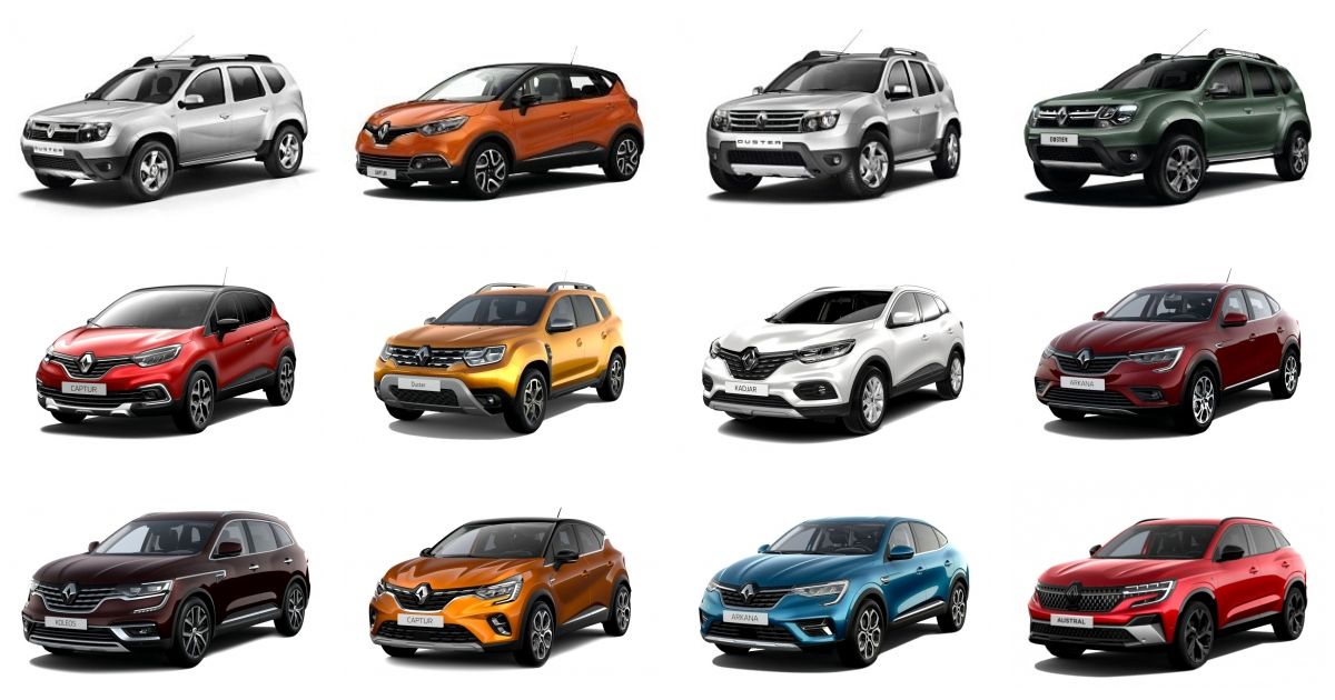 Внедорожники Renault (Рено)
