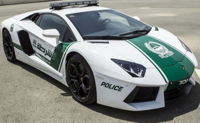 Lamborghini Aventador, Dubai Police, 2013 год