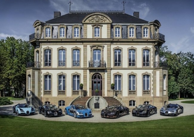 Штаб-квартира Bugatti Automobiles S.A.S. Шато Сен-Жан, Эльзас, Франция