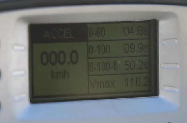 Peugeot 208 разгон до 100