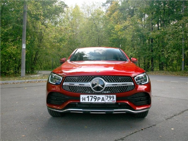 Красная черта. Mercedes GLC-Class Coupe (C253)