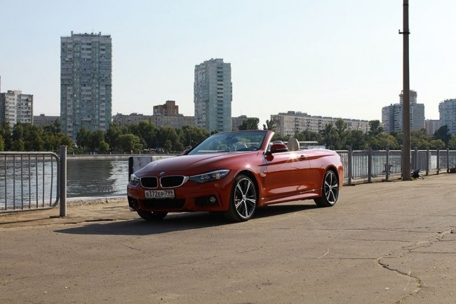 Незаменимый атрибут красивой жизни. BMW 4 Series Convertible (F33)