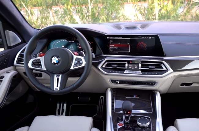 BMW X5 M салон