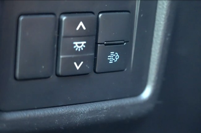 Toyota Land Cruiser Prado кнопка примусового запису фільтр сажі