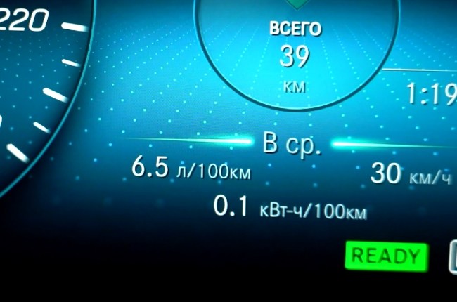 Mercedes-Benz E-Class W213 витрата палива