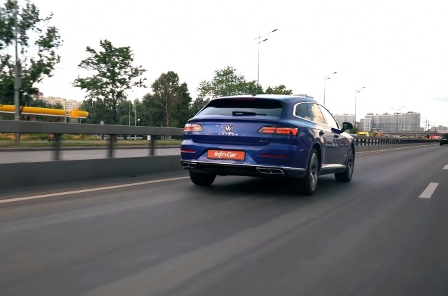 Volkswagen Arteon поведения на дороге