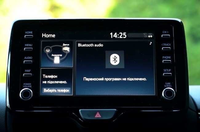 Toyota Yaris Cross мультимедийная система