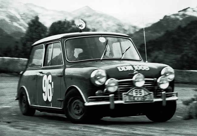Четыре года подряд Mini Cooper не знал себе равных на допах ралли Монте-Карло