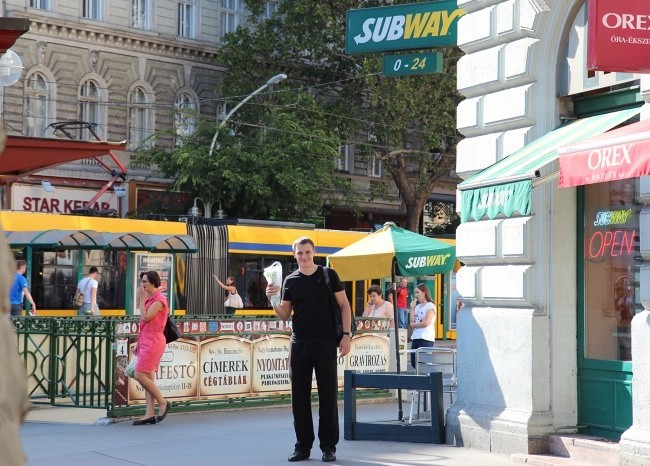 Очередное желание выполнено - куплен почти полметровый бутерброд Subway
