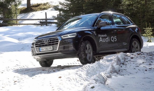 Audi Q5. Смещение акцентов. Audi Q5