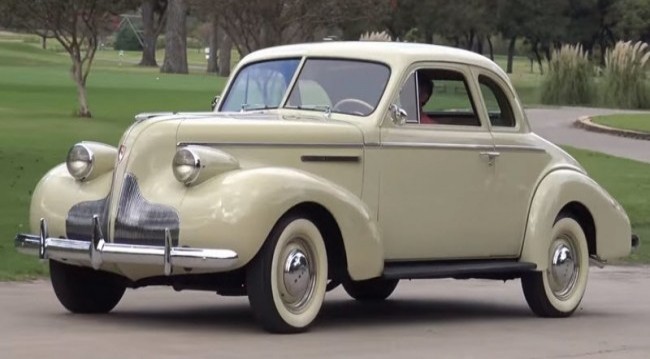 Buick special series-40-business coupe 1939 года