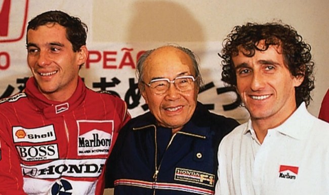 Звезды Formula 1 - Алан Прост и Айртон Сенна