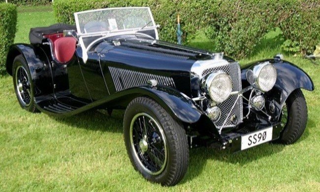 SS Jaguar 90 1935 год