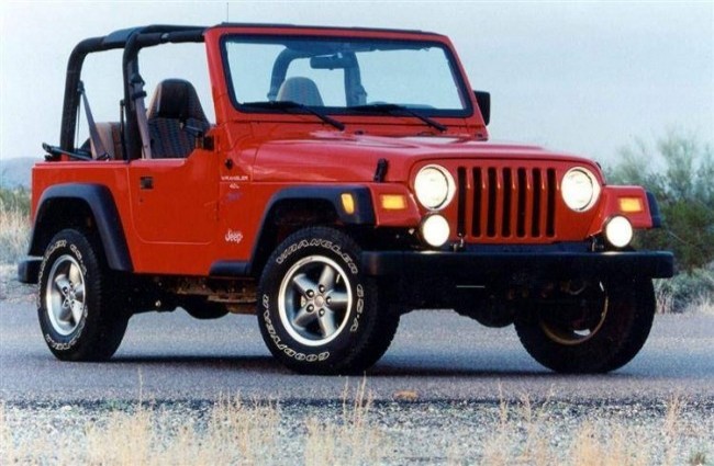 Jeep Wrangler (TJ), 1996 год