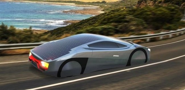 Австралийцы сделали спорткар на солнечных батареях