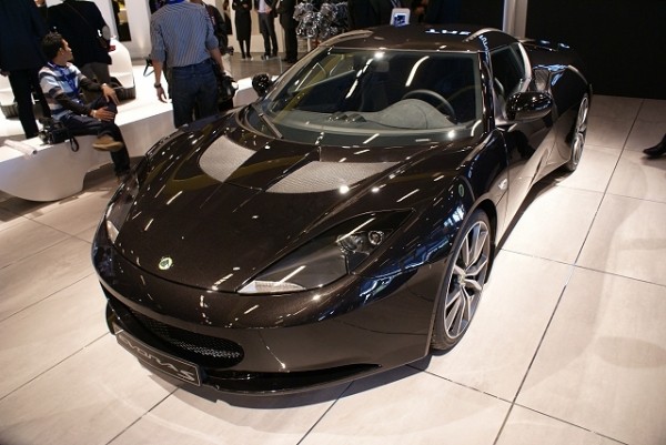 The First And Only Sports Car Lotus Evora Lit In Kharkov