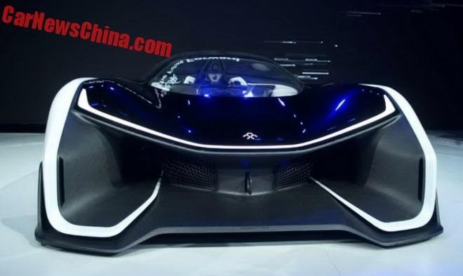 В Пекине дебютировал китайский электросуперкар Faraday Future